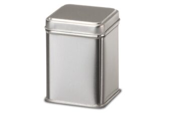 Plain Silver Tea Can 50g