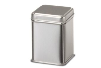 Plain Silver Tea Can 20g