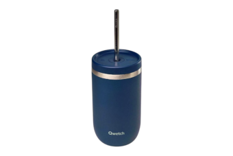 Insulated Stainless Steel Cold Cup – Granite Blue 470ml