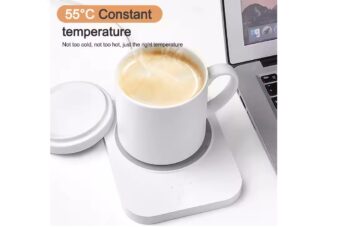 Tea Coffee Ceramic Mug Cup Warmer 350ml (white color)
