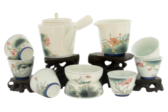 Set for tea ceremony (9 items)