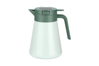 Vacuum Thermos Jug, Teapot with Strainer/Infuser 1.3 L. Stainless Steel