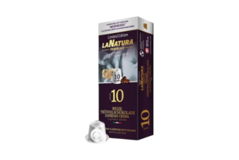 White truffle chocolate Espresso Crema Premium coffee 10 capsules
