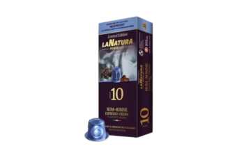 Rum Raisin Espresso Crema Premium Coffee 10 Capsules