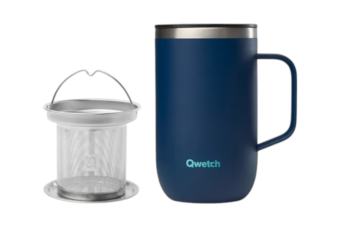 Insulated Teamug Matt Navy 470ml
