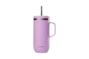 Insulated Cold Cup with Handle Pastel Lavande , 600 ml.