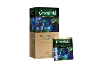 Tea "Greenfield" black Blueberry Nights 25Stx1,5g
