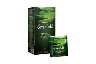 Green Tea "Greenfield" Flyind Dragon 25 bagsx2g