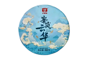 2024 DaYi "Feng Lan Yun Hua" (High Mountain Mist Great Tea) Cake 357g Puerh Sheng
