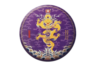 2022 DaYi "Long Zhu" (Dragon Pillar) Cake 357g Puerh Sheng Cha Raw Tea, 1st Batch